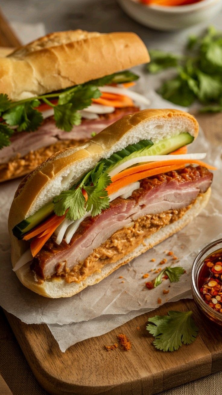 Bánh Mì – Vietnamese Baguette Sandwich Recipe